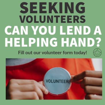Volunteer at PL – help us get in shape for 2022!