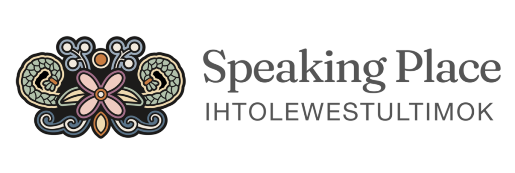 The logo of Speaking Place